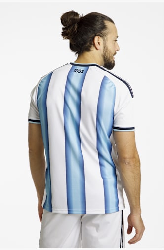 adidas Argentine Home Replica maillot de football hommes Blanc
