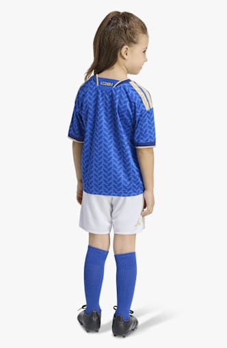 adidas Italien Home Replica Mini Kinder Fussballset WM 2026 Blau