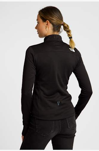 The North Face Winter Warm Pro 1/4 Zip longsleeve femmes Noir