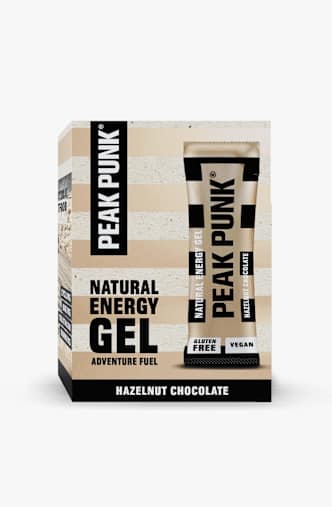 Peak Punk Natural Hazelnut Chocolate 12 x 25 g gel énergétique Beige