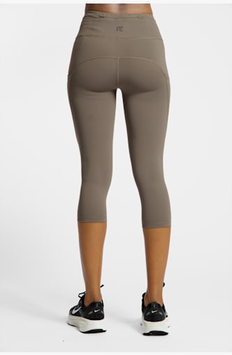 POWERZONE tight 3/4 femmes Beige