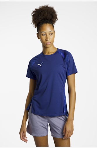 PUMA individualBLAZE Damen T-Shirt Blau