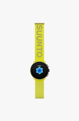 Suunto 22 mm Athletic 7 bracelet de montre Jaune