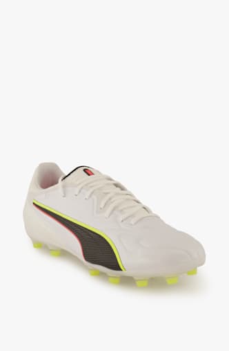 PUMA King 20 Pro FG/AG Fussballschuh Weiss