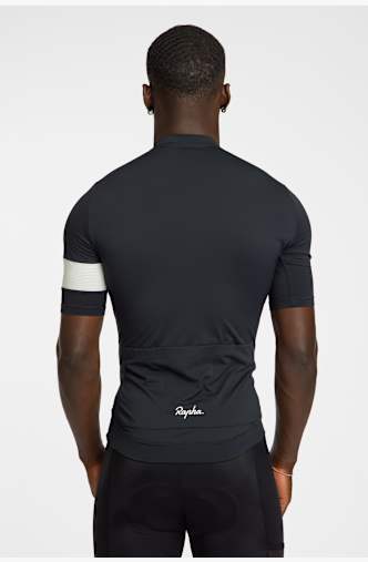 Rapha Core Lightweight Herren Biketrikot Schwarz