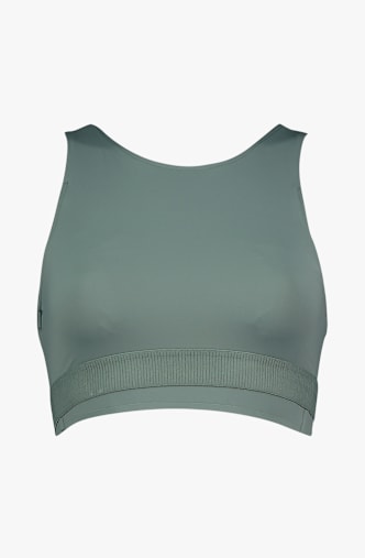 ON Core 2in1 Crop Damen Top Grün