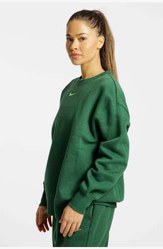 Nike Phoenix Fleece Damen Pullover Grün