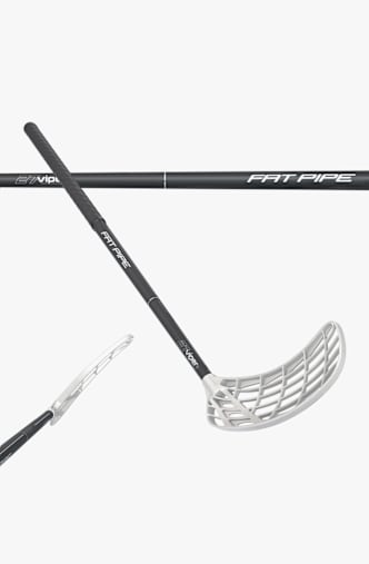 Fat Pipe Viper+ 27 PWR 107 cm bastone da unihockey Nero