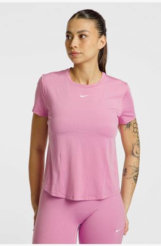 Nike One Classic Dri-FIT Damen T-Shirt Pink