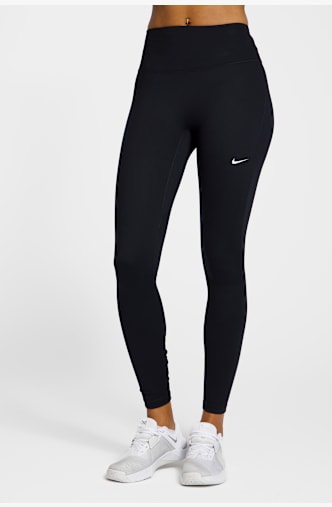 Nike One Seamless Front Damen Tight Schwarz