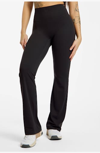 Nike Zenvy Flare pantalon de sport femmes Noir