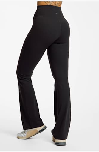 Nike Zenvy Flare Damen Trainerhose Schwarz