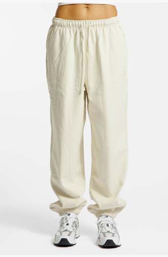 New Balance Athletics French Terry Jogger pantalon de sport femmes Blanc Cassé