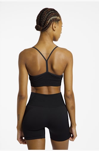 Nike Pro Seamless Light soutien-gorge de sport femmes Noir