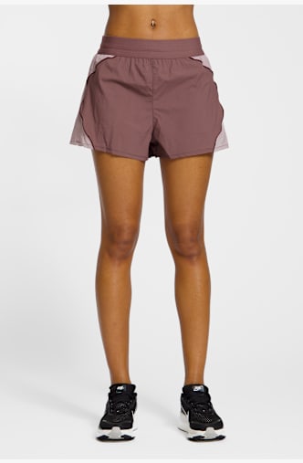 Nike Swift Repel short femmes Marron