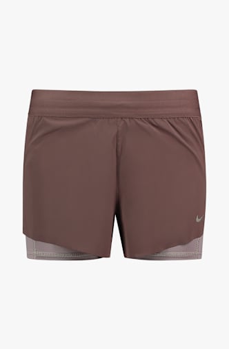 Nike Swift Dri-FIT 2in1 short donna Marrone