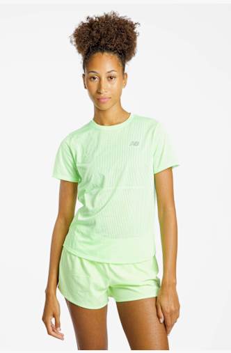 New Balance Athletics t-shirt femmes Vert