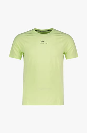 Nike Pro Training Dri-FIT t-shirt hommes Jaune
