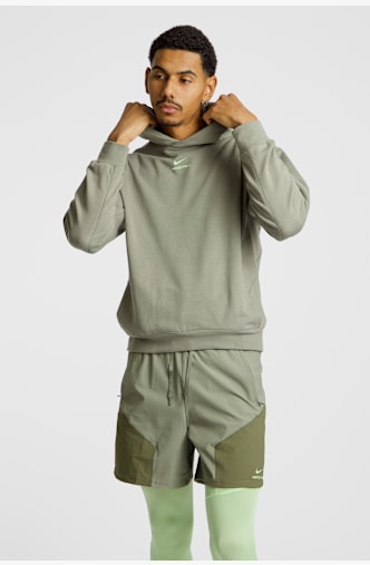 Nike Pro Training Herren Hoodie Grün