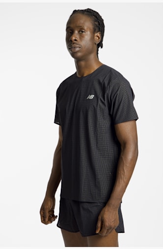 New Balance Race Day Ultra Light Herren T-Shirt Schwarz