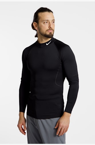 Nike Pro longsleeve uomo Nero