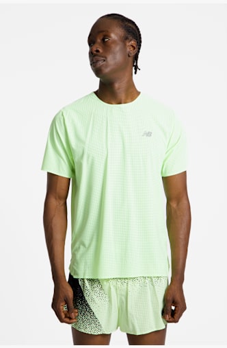 New Balance Race Day Ultra Light t-shirt uomo Giallo
