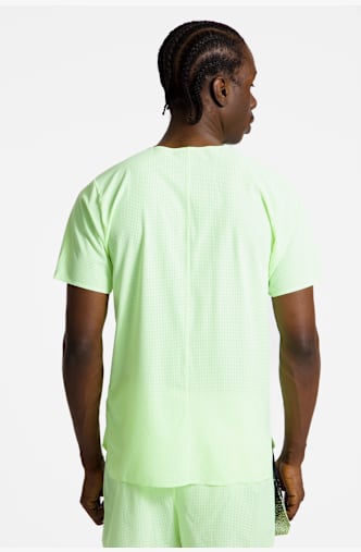 New Balance Race Day Ultra Light Herren T-Shirt Gelb
