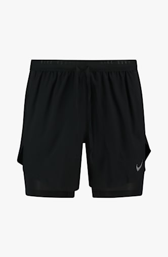 Nike Dri-FIT Stride Hybrid 2in1 5" Herren Short Schwarz