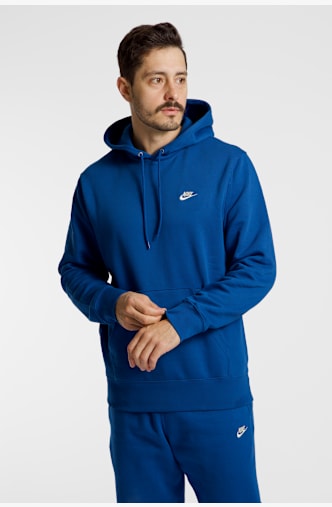 Nike Club hoodie uomo Blu