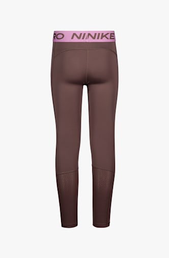 Nike Pro Dri-FIT Mädchen Tight Braun