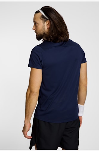 Nike Court Victory Dri-FIT maillot de tennis hommes Bleu