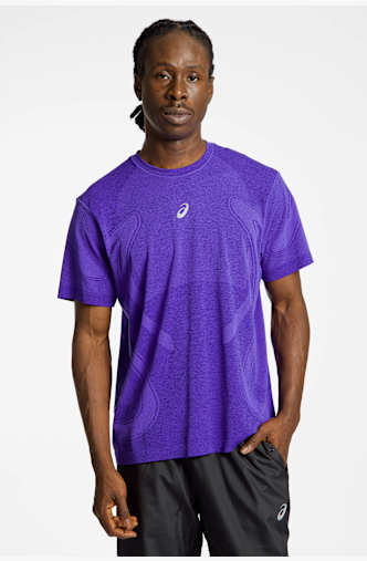ASICS Road Seamless Herren T-Shirt Lila