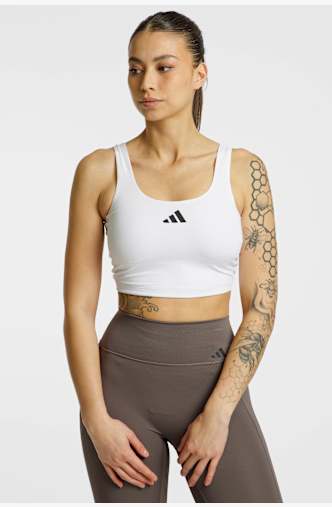 adidas Power Light Support Damen Top Weiss