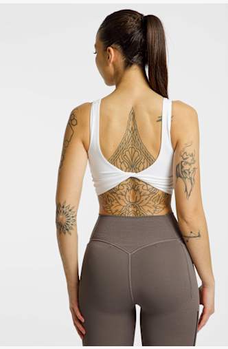 adidas Power Light Support Damen Top Weiss