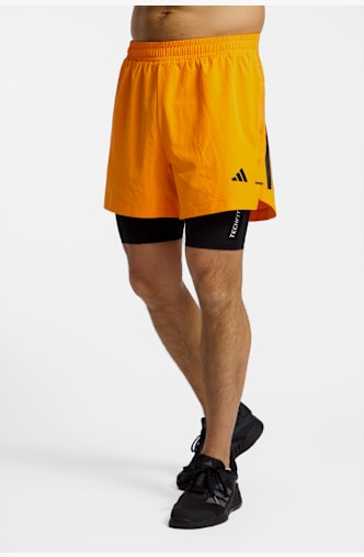 adidas D4T Power 3S short hommes Orange