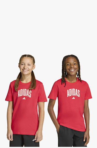 adidas Junior t-shirt bambini Rosso