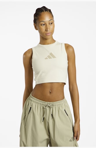adidas Z.N.E. top donna Bianco