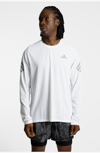 adidas adi365 Iconic Running Herren Longsleeve Weiss
