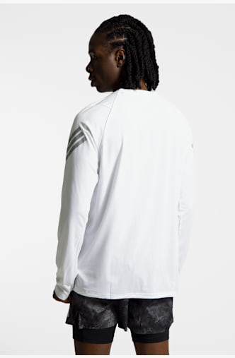 adidas adi365 Iconic Running Herren Longsleeve Weiss