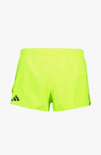 adidas Adizero Essentials Running Split Herren Short Gelb