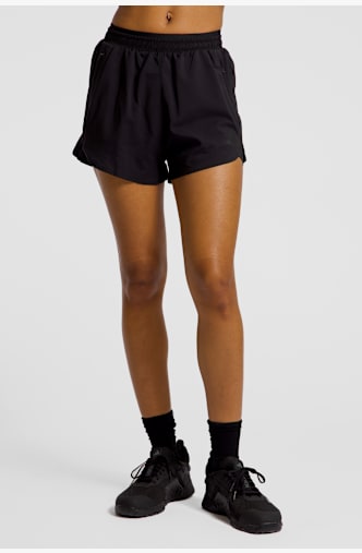 adidas D4T Workout Go To 2in1 short femmes Noir
