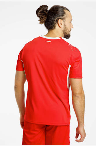 PUMA Schweiz Home Replica Herren Fussballtrikot WM 2026 Rot