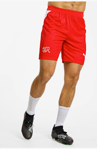 PUMA Schweiz Home Replica Herren Short WM 2026 Rot