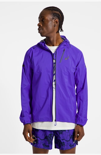 ASICS Fujitrail Elite Waterproof veste de course hommes Violet