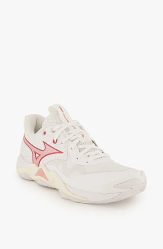 Mizuno Wave Momentum Elite Damen Hallenschuh Weiss