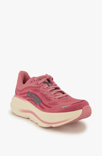 HOKA Bondi 9 Wide Damen Laufschuh Pink