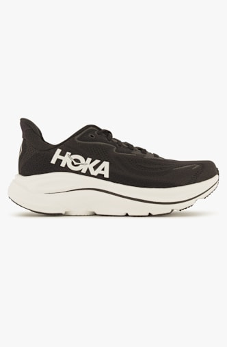 HOKA Clifton 10 Wide Damen Laufschuh Schwarz