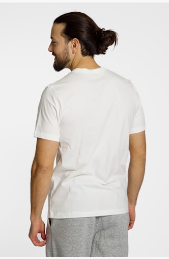 Nike Cafe Swoosh Mug t-shirt hommes Blanc