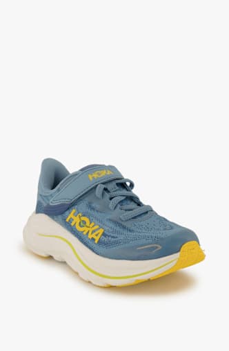 HOKA Clifton 10 Little chaussures de course enfants Bleu