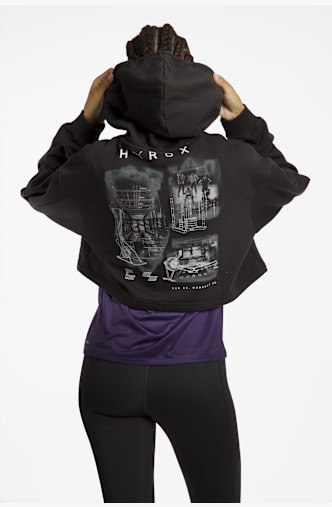 PUMA x HYROX Heavyweight Damen Hoodie Schwarz